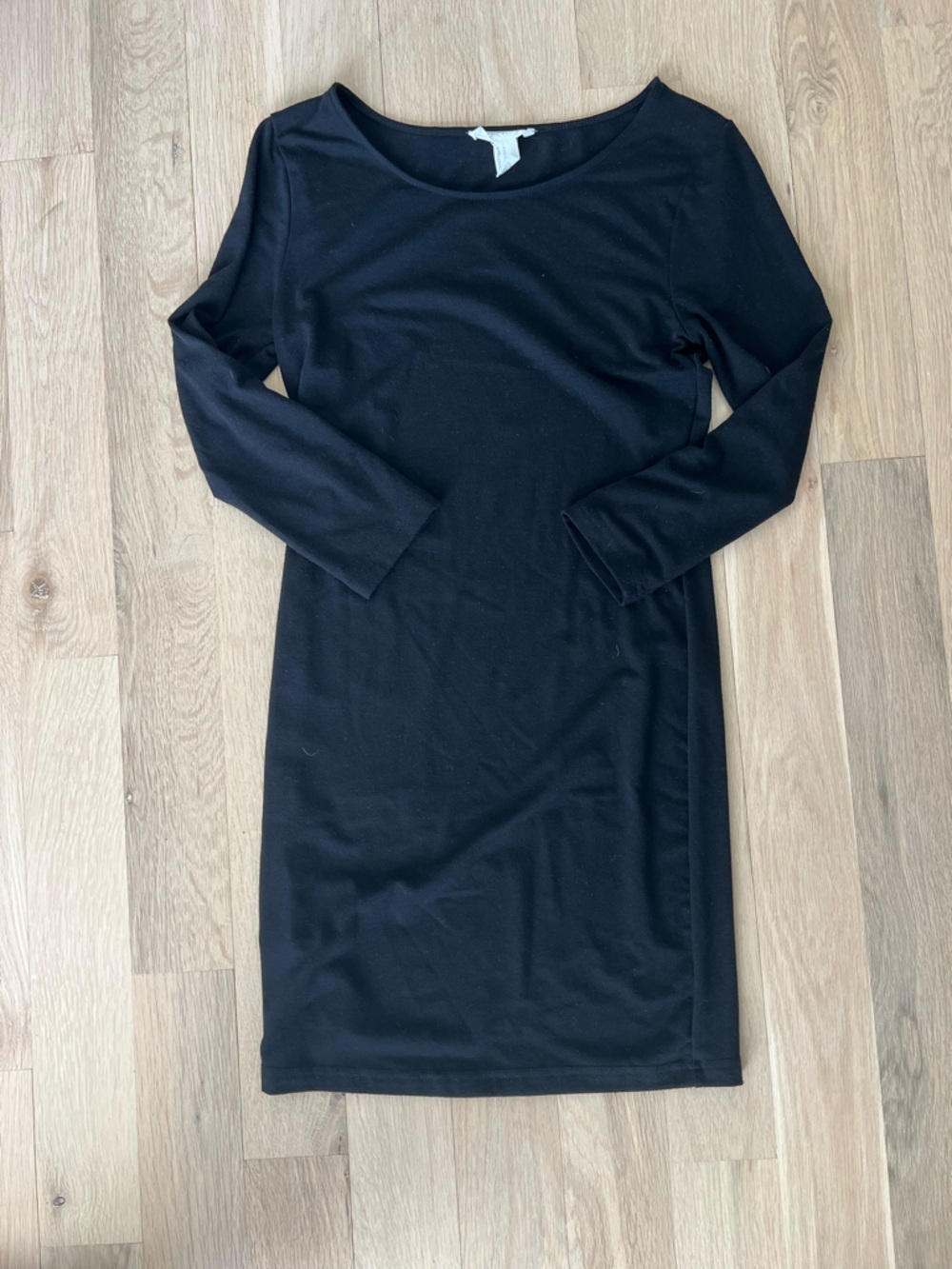 Classic Black Mini Dress 🖤 3/4 Sleeve Everyday Staple